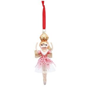 ✅Demdaco Blown Glass Sugar Plum Fairy Ornament